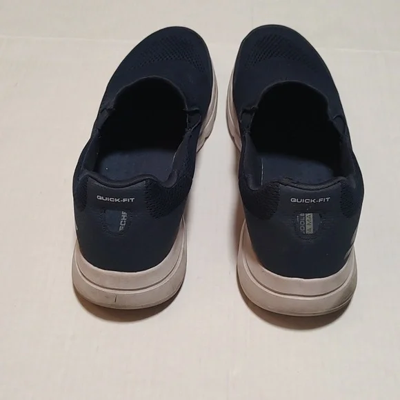 Skechers Men's Navy Slip-On Shoes Size 12 - Picture 2 of 5